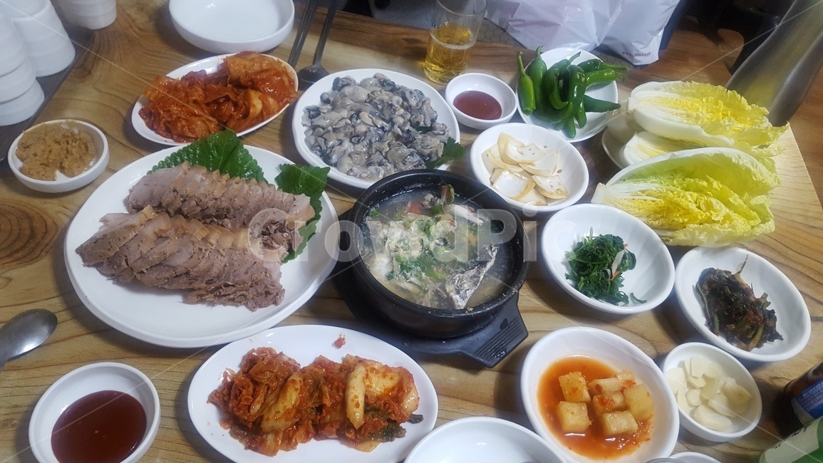 food,eat,음식,굴보쌈,보쌈,굴