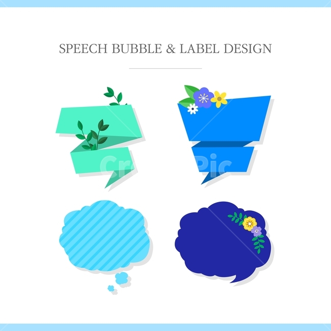 봄,식물,꽃,라벨,말풍선,텍스트박스,그래픽,일러스트레이션,graphic,illustration