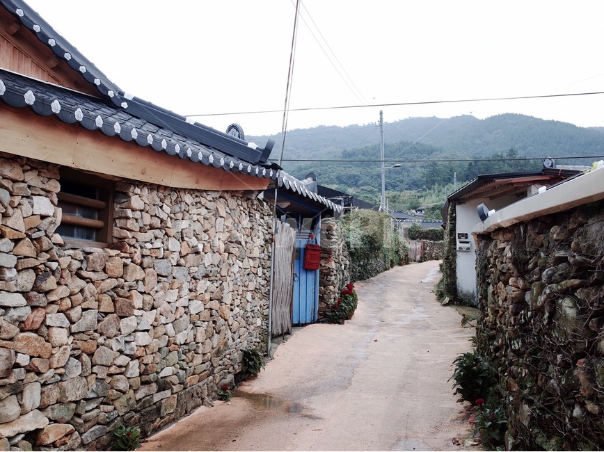 돌담길,시골길,시골,돌담,동네