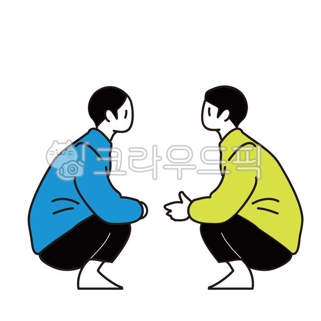 대화,conversation,마주보는,사람,일러스트,illust,lineart