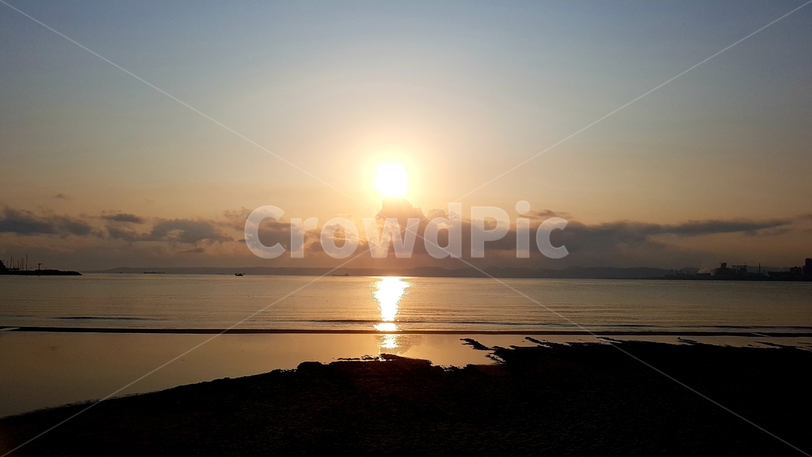 노을,일몰,바다,추억,sunset,sun,하늘,구름,고독