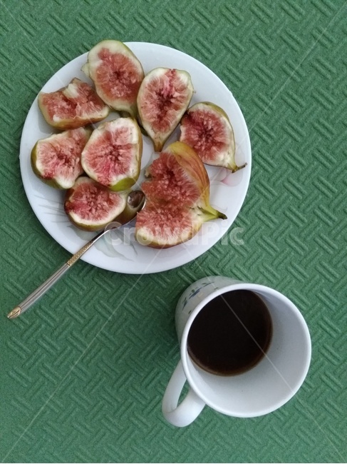 무화과,커피,coffee,음식,food
