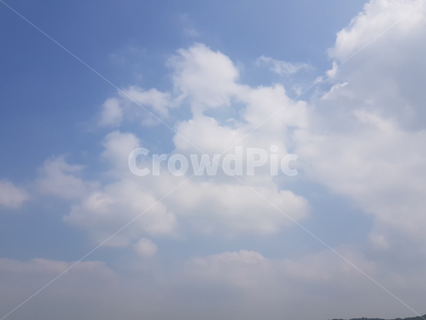 하늘,구름,맑은,자연,풍경