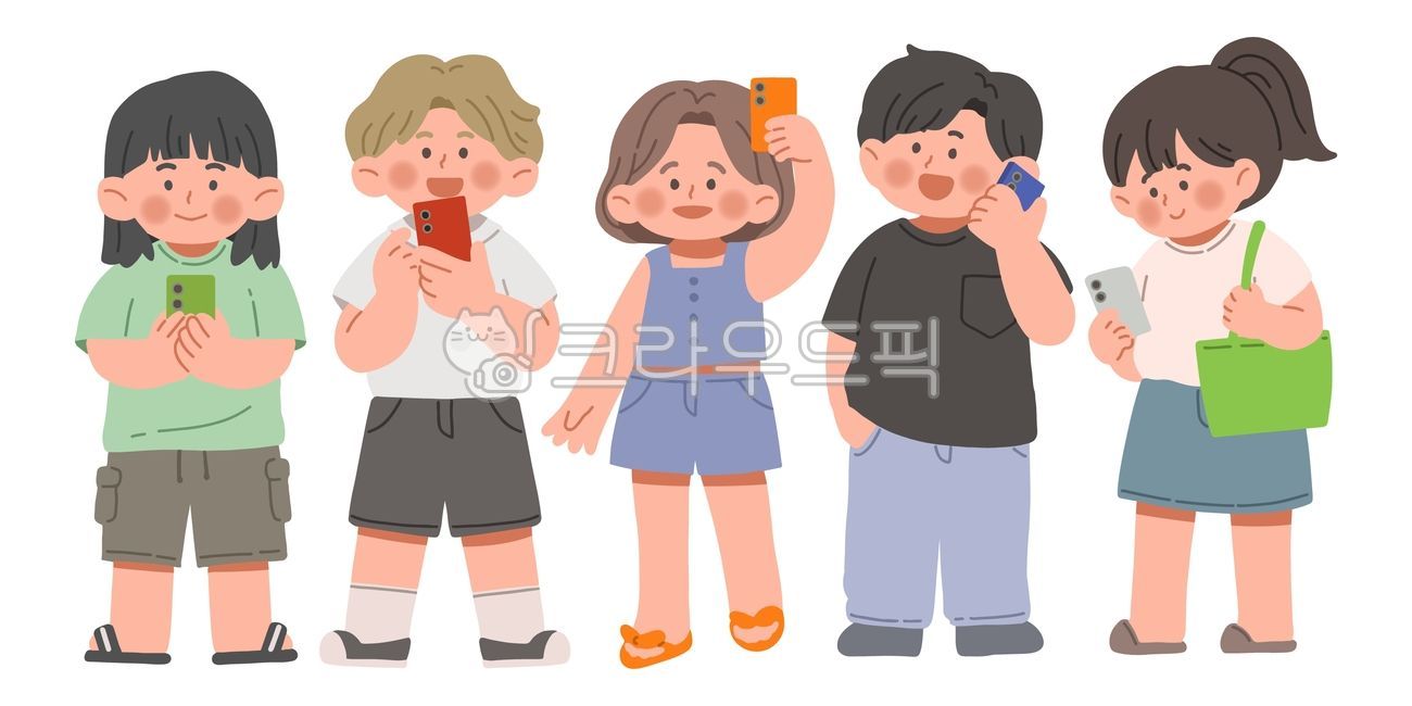 스마트폰,핸드폰,폰,휴대폰,스마트기기,패드,전화기,생활,여름,사람,카툰,휴대기기,일상,통화,전화,대화,남자,여자,카메라,촬영,웹서핑