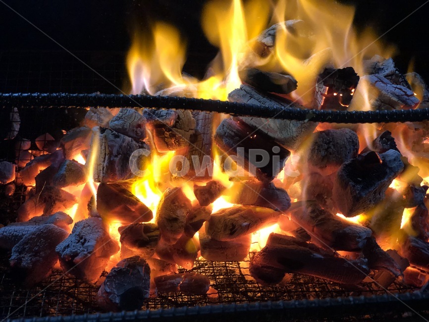 숯,fire,불,숯불,화로