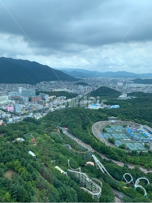 경치,자연,풍경,대구,이월드,놀이공원,배경
