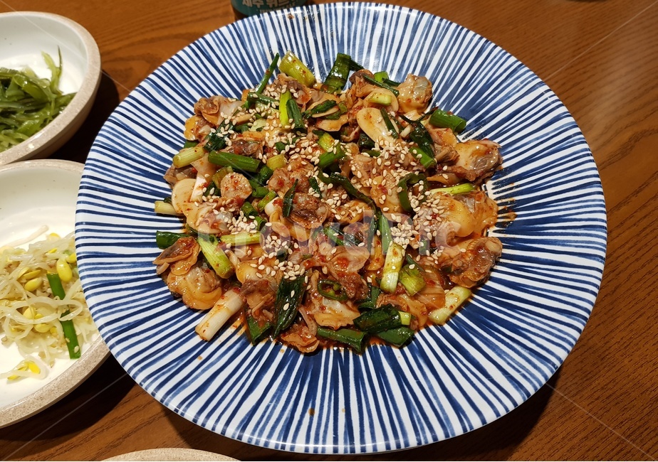 꼬막무침,꼬막,cockle,food,한국요리