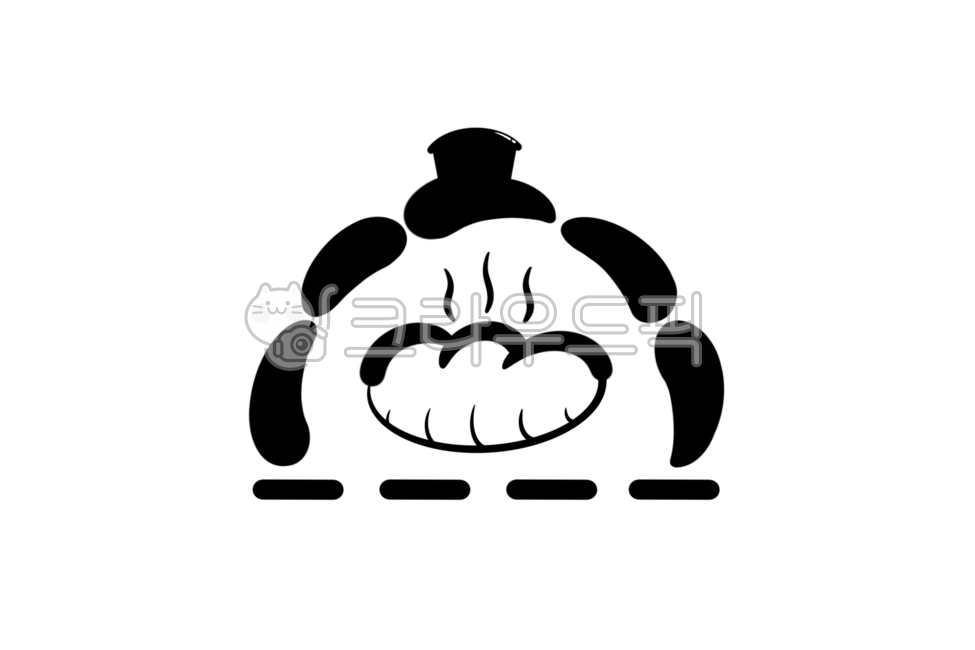 음식점로고,빵집로고,빵,손그림,화덕,구운빵,베이커리