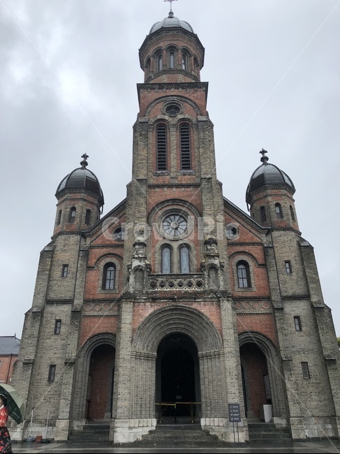 탑,building,건물,성당,전주,한옥마을