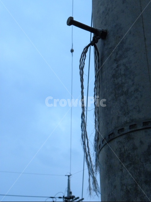 전봇대,매듭,못,차가운,한,pole,telephonepole,knot,nail,cold,resentment,에너지산업,energy industry,outdoors,옥외