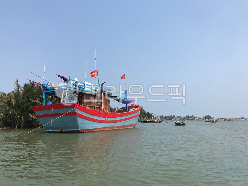 호이안,뗏목,배,바구니,바구니배,보트,강,hoian,river,basket,boat