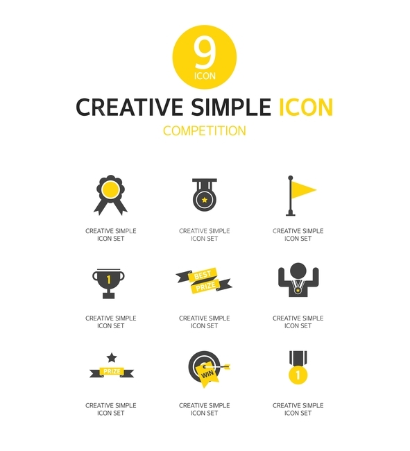 Competition,infographic,flag,medal,icon,Flat icon,trophy