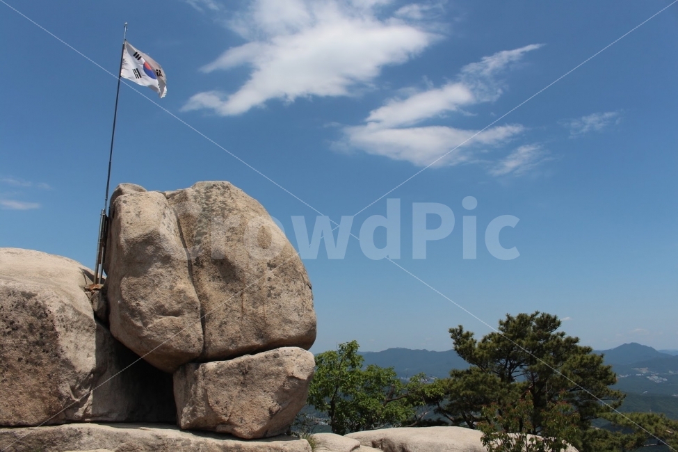 서울,수락산,주봉,등산,하늘,구름,자연,풍경,nature,landscape,symbol,상징,flag,깃발