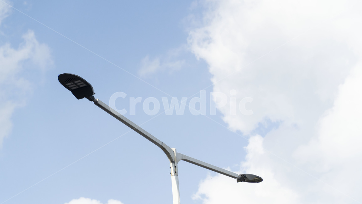 램프포스트,lamppost,구름,하늘,가을,아침