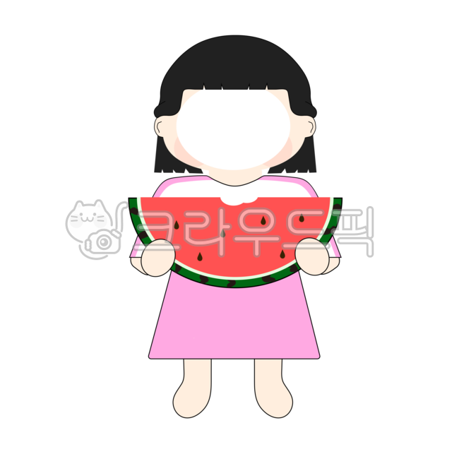 수박,일러스트,수박일러스트,수박먹는,어린이,얼굴합성,도안,어린이집,유치원,수박냠냠,여름일러스트,아이얼굴,과일,과일합성,어린이집도안,합성,꾸미기,환경구성,어린이일러스트,수박png