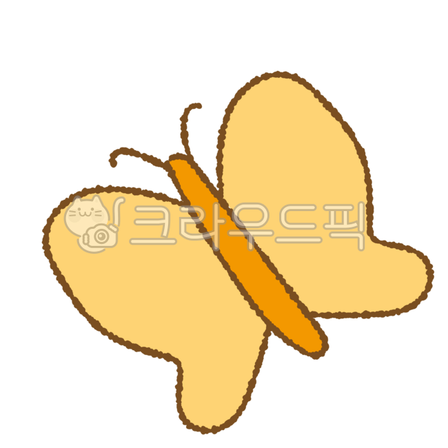 봄,벌레,나비,귀여운,손그림,자연,동물