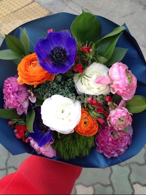 꽃다발,bouquet,flower,꽃,어버이날,아네모네,라넌큘러스