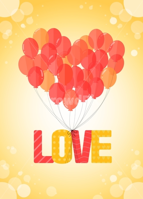 풍선,사랑,보케,이벤트,기념일,플랫디자인,감정표현,기분,feeling,emotion,기념일,축하,anniversary,congratulation,celebrate,celebration,그래픽,일러스트레이션,graphic,illustration