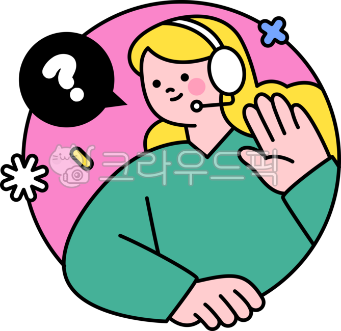 Cute,simple,plain,illustration,shopping,purchase,product,buy,shop,store,market,sale,person,upper body,outline,customer center,service center,response,call center,guidance,inquiry