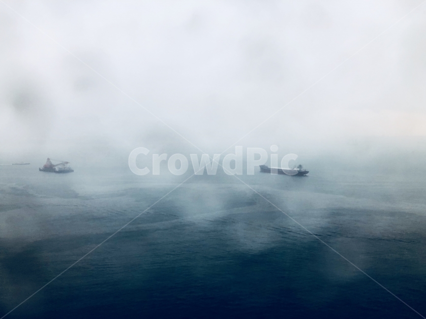 비,빗방울,바다,부산,배,자연,풍경,nature,landscape,교통,교통수단,traffic,transportation,vehicle,차량,boat,보트,fog,안개,weather,날씨