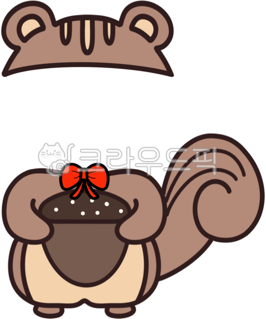 Squirrel design,squirrel,animal face synthesis,Squirrel illustration,Animal composite design,acorn,Squirrel synthesis,animal synthesis,Autumn environment composition