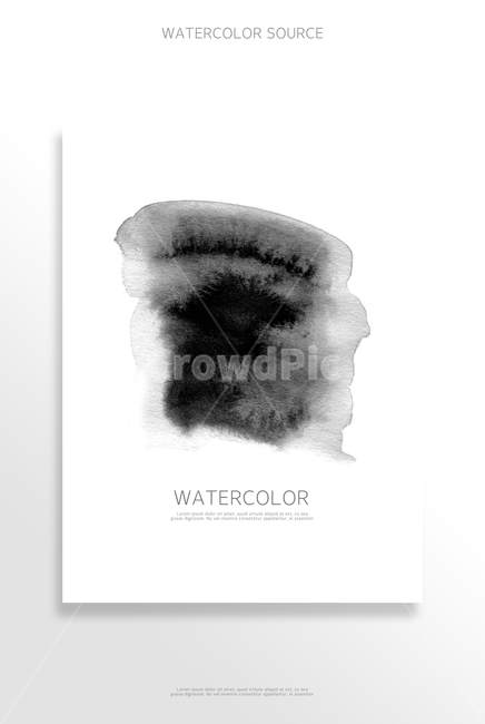 수채화,번짐,표지,브로슈어,전단지,카달로그,흑백,모노톤,monochrome,black and white,그래픽,일러스트레이션,graphic,illustration