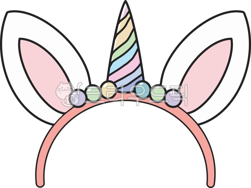 유니콘,유니콘뿔,동물머리띠,머리띠,unicorn,hairband