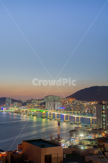 부산,야경,바다,풍경,노을,다리,대교,남항대교,영도,busan,nightview,sea,landscape,sunset,bridge