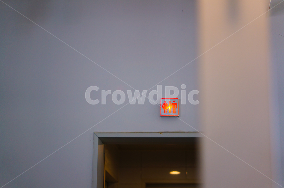화장실,표지판,붉은빛,restroom,sign,redlight