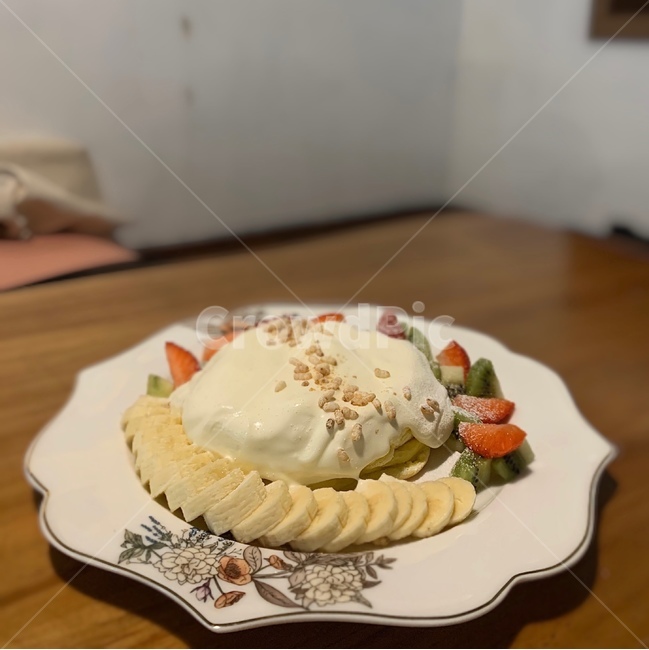 카페,수플레,디저트,팬케이크,음식