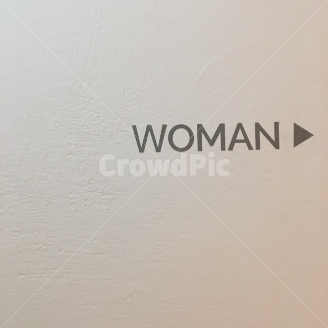 여자,woman,restroom,wall,sign