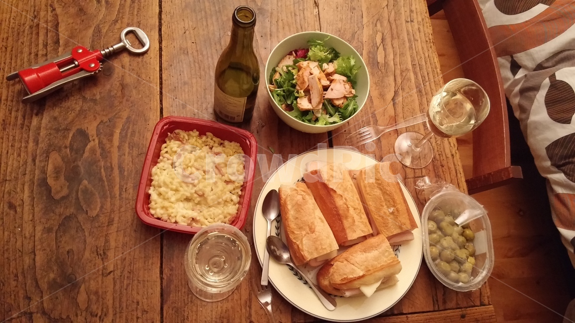 조식,바게트,마카로니,올리브,breakfast,샌드위치,브런치,brunch,파리지앵,와인,샐러드,salad,음식,식재료,요리,food,cook,meal,dishes,food reserves