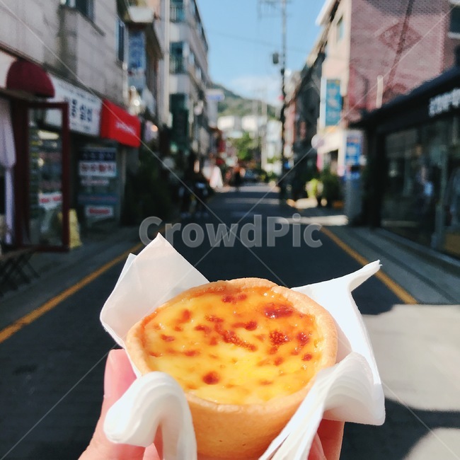 에그타르트,디저트,먹방,골목길,종로
