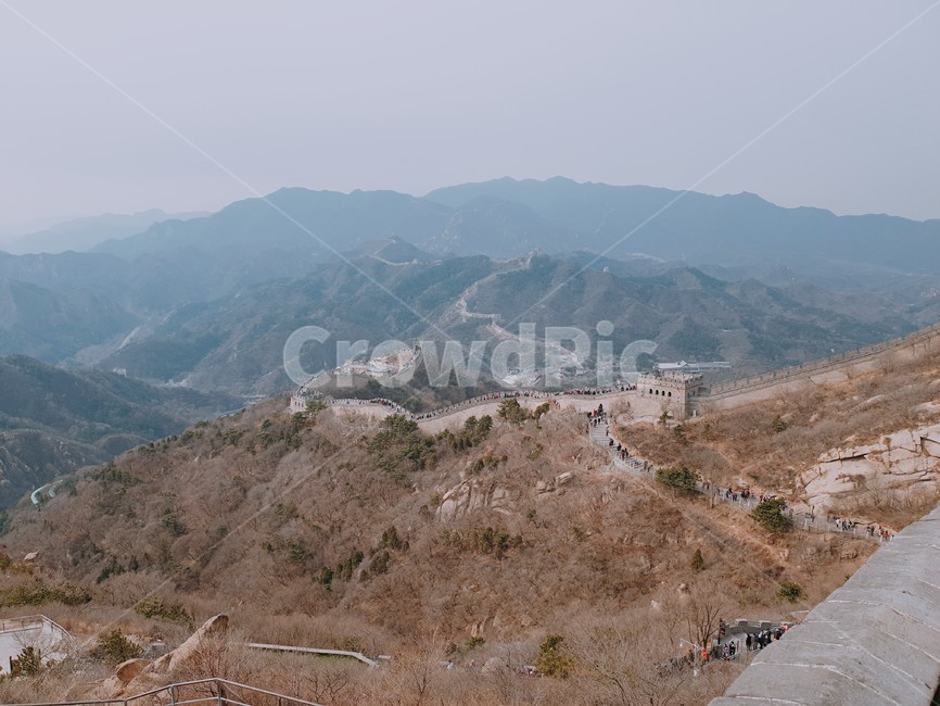 자연,nature,만리장성,중국,팔달령,산