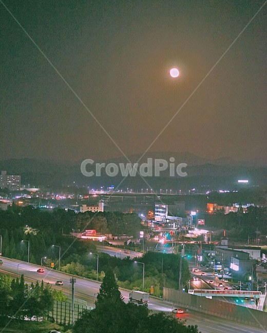 야경,문라이트,달,도시야경,보름달,야경,밤,풍경,nightscape,night,landscape