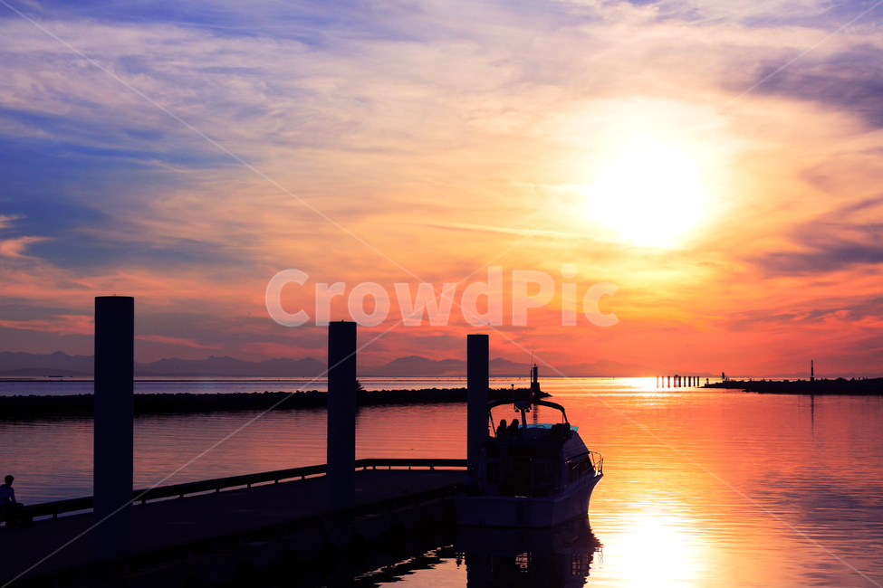 석양,노을,해질녘,그림자,항구,port,sunset,nightfall,shadow,바닷가