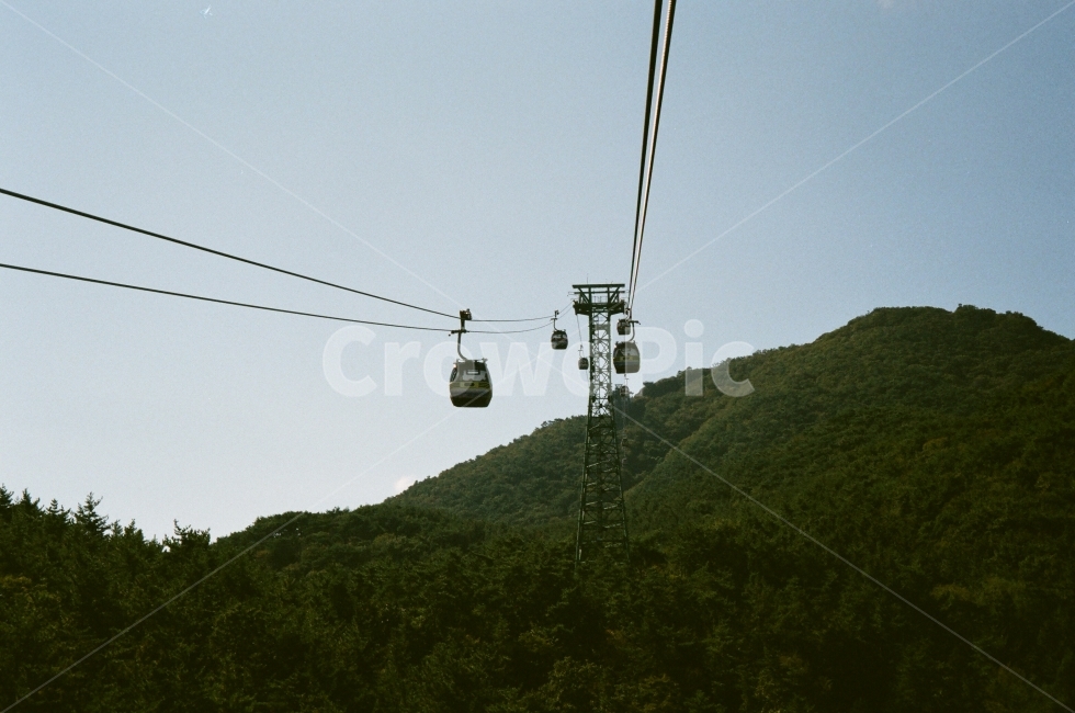 통영,케이블카,편안,이동,필름,자연,풍경,nature,landscape