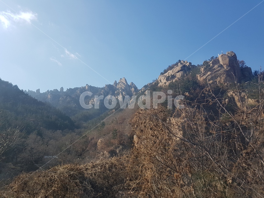 겨울산,겨울나무,아름다운산,산,푸른하늘
