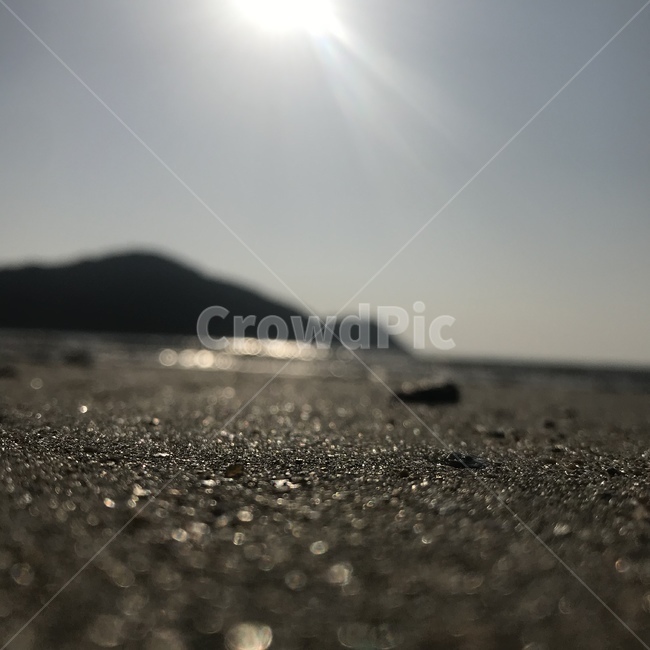 빛,모래사장,바다,태양,모래