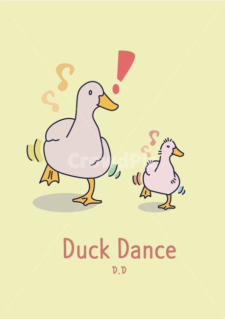 거위,오리,춤,댄스,동물,duck,dance,animal,새,그래픽,일러스트레이션,graphic,illustration