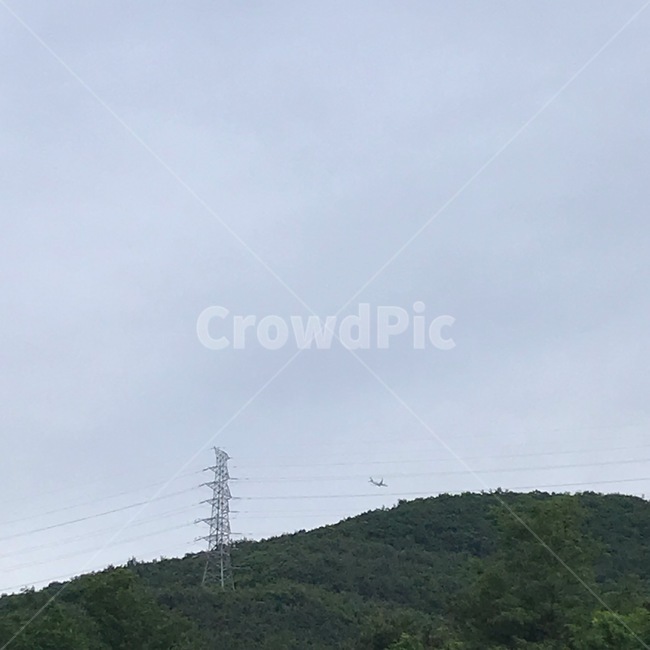 구름,하늘,sky,cloud,자연,nature,옥외,outdoors,cable,케이블,powerlines,전력선,산