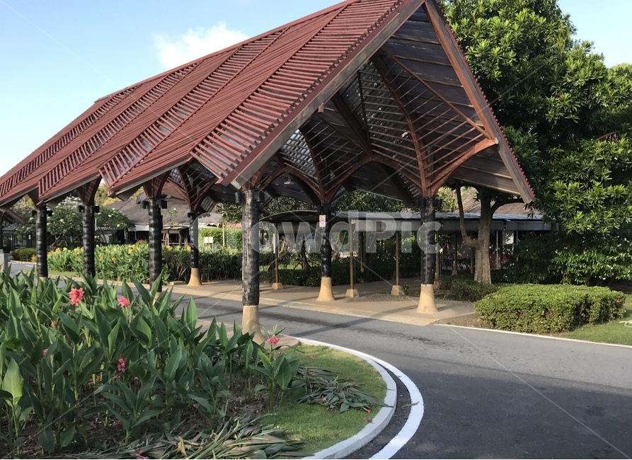 공항,도로,맑음,동남아,여행지,road