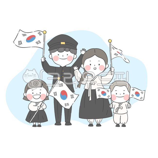 삼일절,31절,삼일절일러스트,태극기,국경일,국가기념일,독립운동,역사,한복,캐릭터,교복,만화,광복절,일러스트