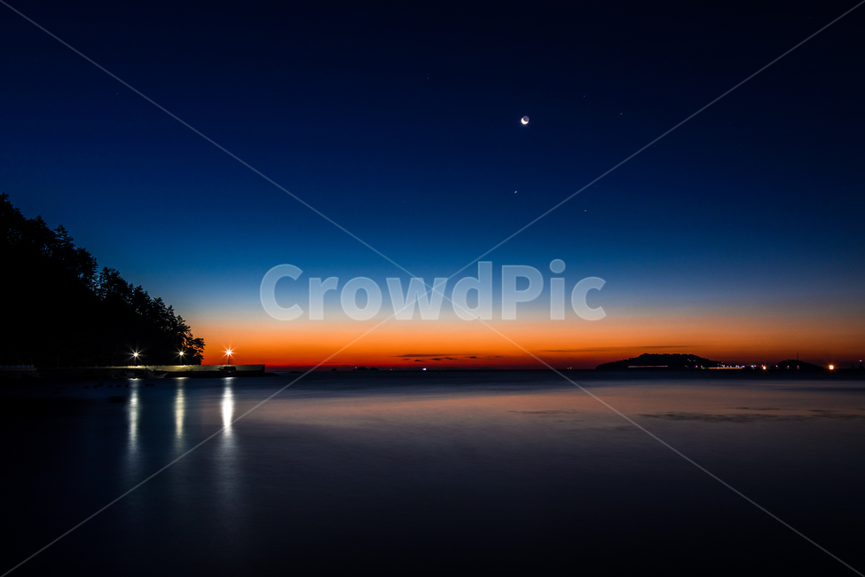 여명,별,샛별,금성,풍경,거제바다,자연,풍경,nature,landscape,야경,밤,nightscape,night,outdoors,옥외
