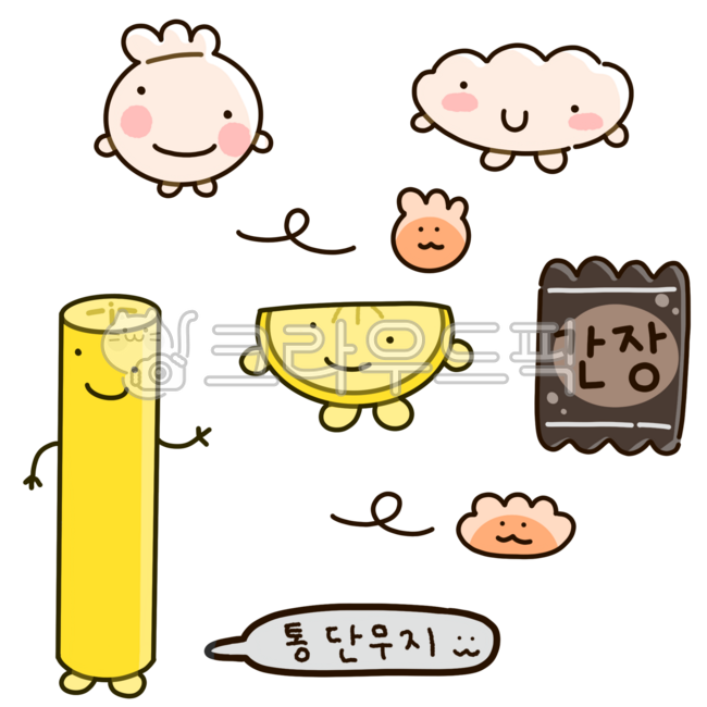 Dumplings,snacks,snack illustrations,cute,dumpling characters,food illustrations,food characters,radish,soy sauce,png without background