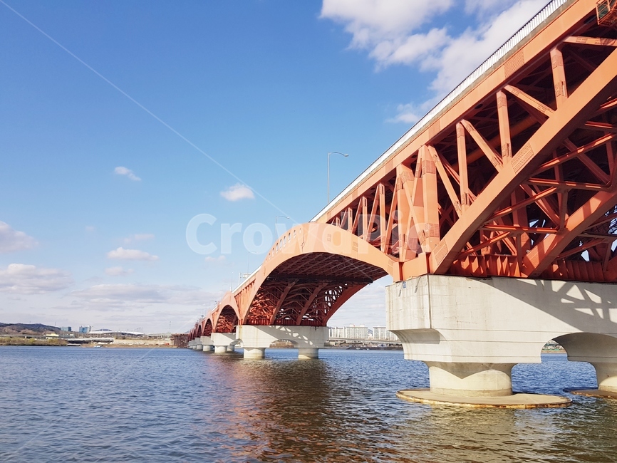 river,bridge,buildings,한강,다리,교각,철교,nature,경치,서울,풍경,건축물,한국도시경관,하늘,맑은날씨