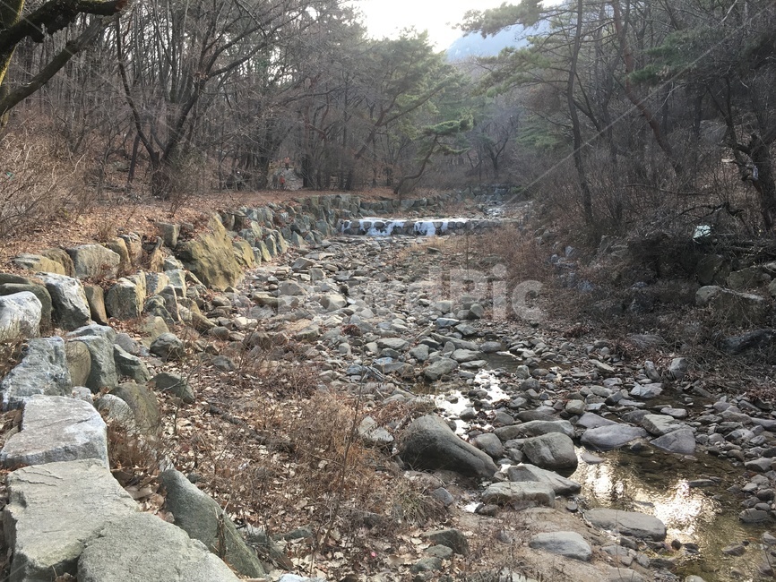겨울시내,메마른시내,관악산,물없는시내,냇가,가뭄