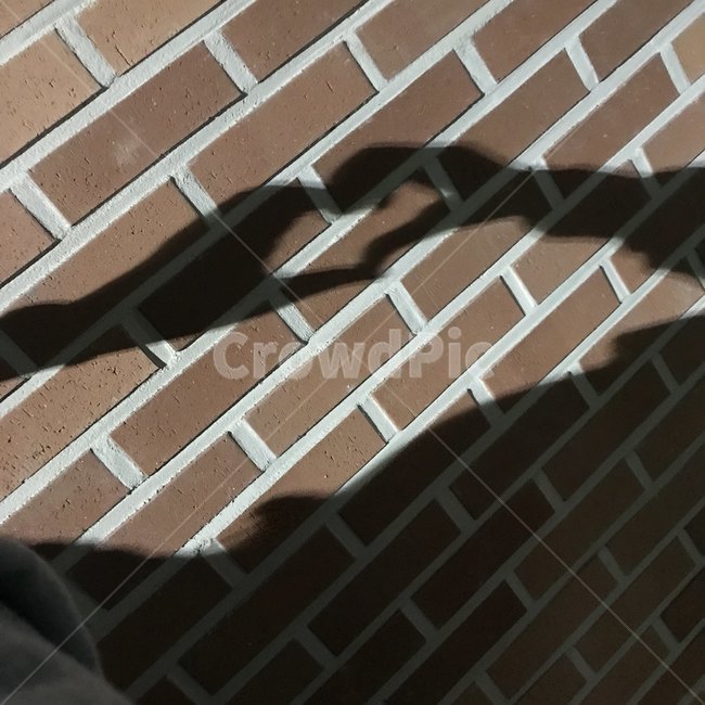 하트,그림자,우정,손하트,벽돌,사람,인물,인간,human,person,신체일부,몸,body,실루엣,그림자,silhouette,shadow