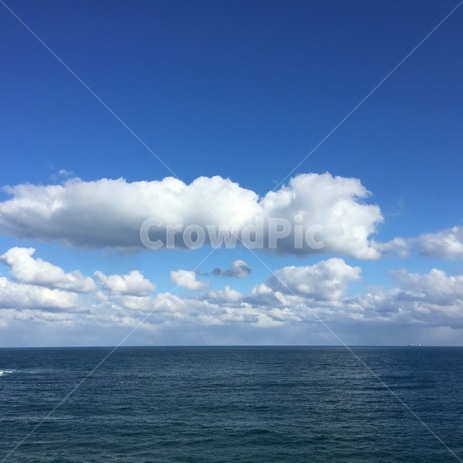 바다풍경,바다,수평선,맑은하늘,구름,sea,sky,자연,풍경,nature,landscape,outdoors,옥외,azure sky,푸른 하늘,하늘