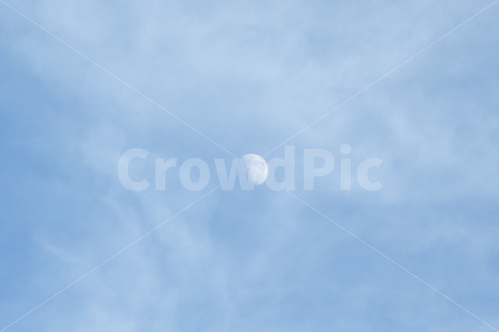 하늘,구름,달,감성사진,풍경사진,풍경,moon,blue,파랑,자연,풍경,nature,landscape,outdoors,옥외